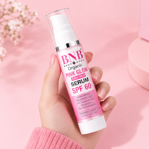 BNB Pink Face Glow Kit – 3-in-1 Tone Up Wash, Mask & SPF